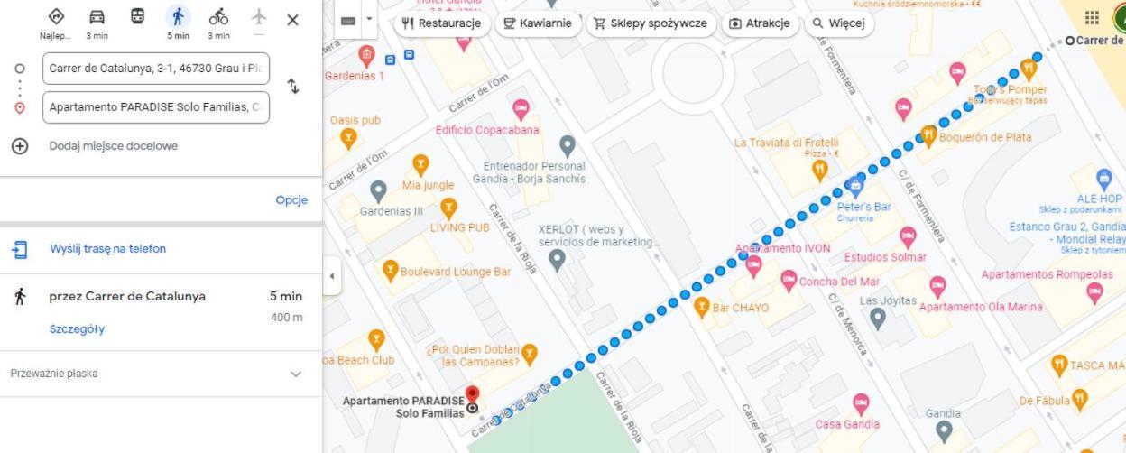 Apartamento Paradise Solo Familias Gandía Kültér fotó